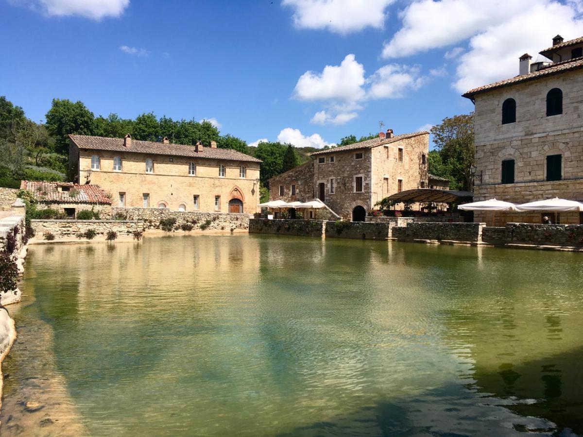 Casa Alla Vecchia Posta Di Bagno Vignoni Zewnętrze zdjęcie